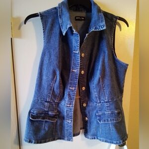 Nautica Jeans Denim Vest | Women’s XL
